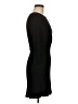 Aqua Solid Black Cocktail Dress Size M - photo 4