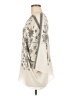 Unbranded 100% Polyester Floral Ivory 3/4 Sleeve Blouse Size Med - photo 5