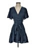 Selfie Leslie 100% Polyester Blue Cocktail Dress Size XS - photo 1
