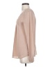Naked Zebra 100% Polyester Tan Long Sleeve Blouse Size S - photo 5