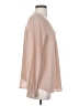 Naked Zebra 100% Polyester Tan Long Sleeve Blouse Size S - photo 4