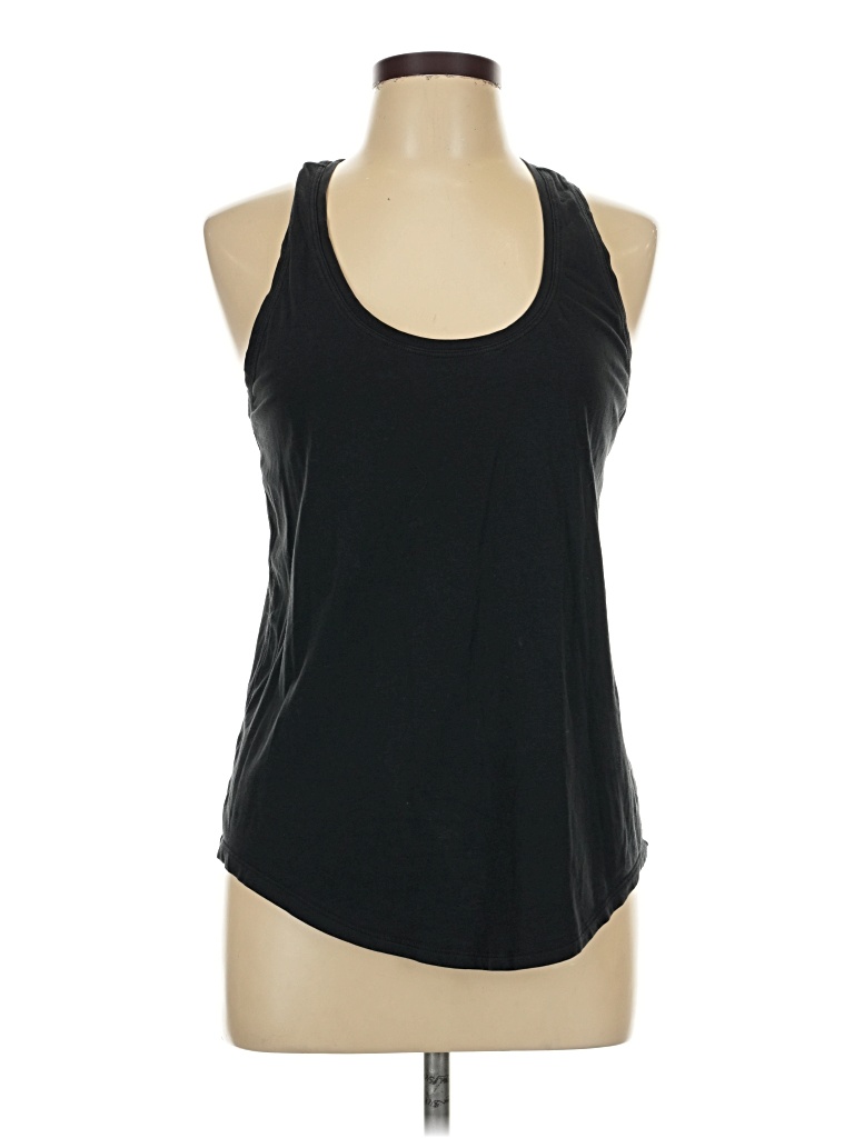 Pre-owned Lululemon Athletica Active Tank Top In Black
