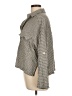 Max Studio Houndstooth Gray 3/4 Sleeve Blouse Size L - photo 5