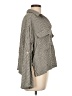 Max Studio Houndstooth Gray 3/4 Sleeve Blouse Size L - photo 4