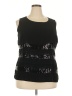 Avenue Black Sleeveless Top Size 18 - 20 Plus - photo 1