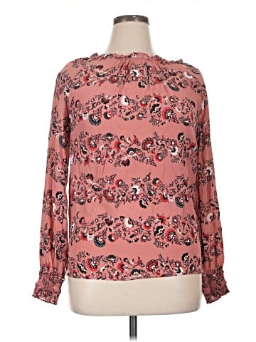 Boden Long Sleeve Silk Top (view 1)