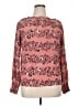 Boden 100% Silk Pink Long Sleeve Silk Top Size 14 - photo 1