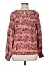 Boden 100% Silk Pink Long Sleeve Silk Top Size 14 - photo 2