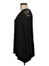 MiracleBody Black Long Sleeve Blouse Size M - photo 5