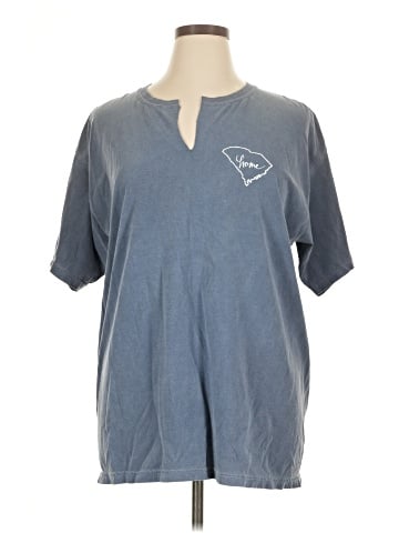 Comfort Colors Short Sleeve Henley (view 1)