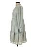 Karlie 100% Polyester Chevron-herringbone Blue Casual Dress Size S - photo 5
