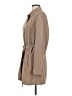 Platinum 100% Polyester Tan Trenchcoat Size M - photo 5