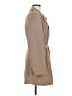 Platinum 100% Polyester Tan Trenchcoat Size M - photo 4