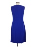 St. John Solid Blue Casual Dress Size 8 - photo 2
