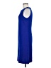 St. John Solid Blue Casual Dress Size 8 - photo 5