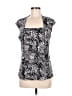 Kasper Black Sleeveless Blouse Size M - photo 1