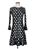 MICHAEL Michael Kors Polka Dots Gray Casual Dress Size XS - photo 1