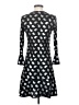 MICHAEL Michael Kors Polka Dots Gray Casual Dress Size XS - photo 2