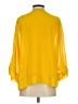 Zara Yellow 3/4 Sleeve Blouse Size XS - photo 2