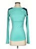 Asics 100% Polyester Teal Long Sleeve T-Shirt Size XS - photo 1