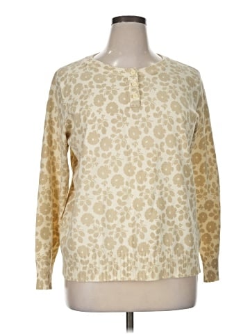Basic Editions Long Sleeve Blouse (view 1)