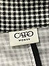 Cato Houndstooth Gray Coat Size 1X (estimated) - photo 6