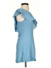 Privacy Please 100% Polyester Solid Blue Cocktail Dress Size XS - photo 4