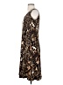 Susan Graver Animal Print Brown Cocktail Dress Size XS - photo 5