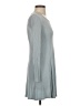 Forever 21 Solid Gray Casual Dress Size S - photo 4