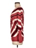 2b bebe 100% Rayon Chevron-herringbone Red Pullover Sweater Size M - photo 5