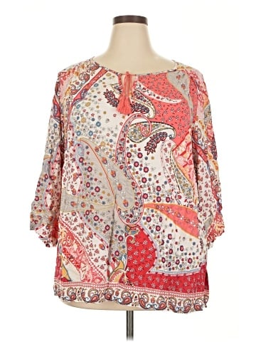 Lucy & Laurel 3/4 Sleeve T-Shirt (view 1)