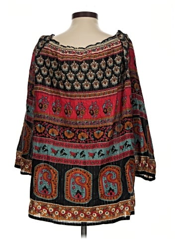 World Market 3/4 Sleeve Blouse (view 2)