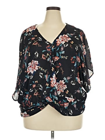 Umgee 3/4 Sleeve Blouse (view 1)