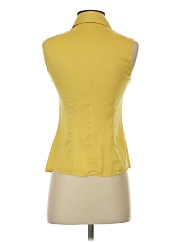 Bebe Sleeveless Silk Top (view 2)