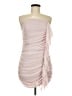 Express 100% Polyester Pink Cocktail Dress Size 6 - photo 1