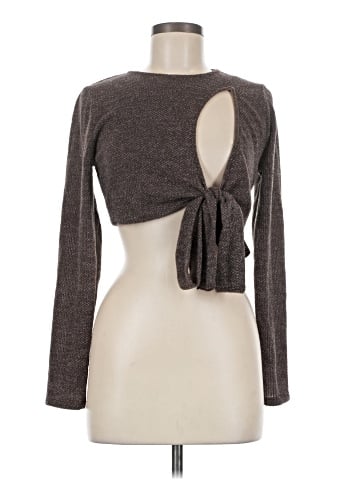 Blue Blush Long Sleeve Top (view 1)