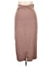 Splendid Solid Tan Casual Skirt Size L - photo 2