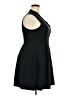 Soprano Solid Black Cocktail Dress Size 1X - photo 4