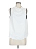 Vince Camuto 100% Polyester White Sleeveless Blouse Size M - photo 1