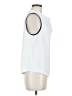 Vince Camuto 100% Polyester White Sleeveless Blouse Size M - photo 4