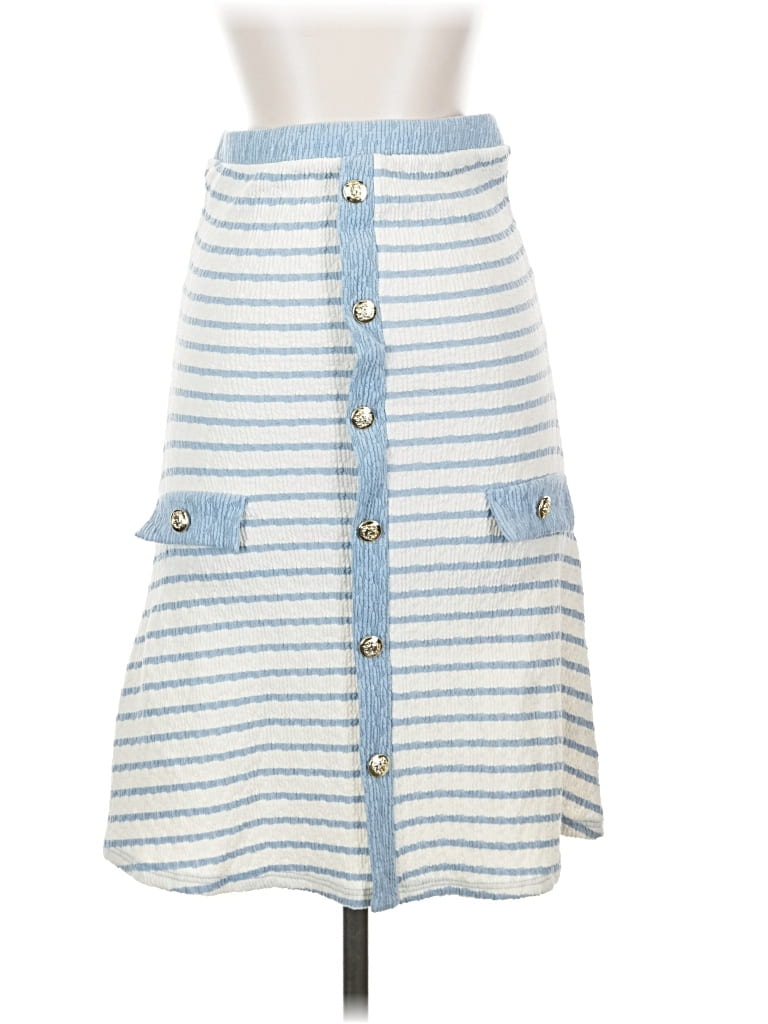 Pre-owned 21 Saints Casual Skirt In Blue