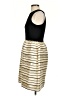 J.Crew 100% Polyester Stripes Gold Cocktail Dress Size 0 - photo 5