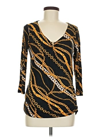 Thalia Sodi 3/4 Sleeve Top (view 1)