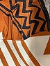 Unbranded Chevron-herringbone Brown Casual Dress Size M (estimated) - photo 4