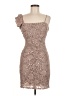 Jump Apparel Tan Cocktail Dress Size 7 - 8 - photo 1
