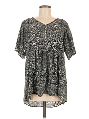 MULTIPLES Short Sleeve Blouse (view 1)