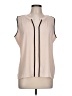 Calvin Klein Tan Sleeveless Blouse Size L - photo 1