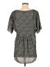 MULTIPLES 100% Polyester Gray Black Short Sleeve Blouse Size M (estimated) - photo 2