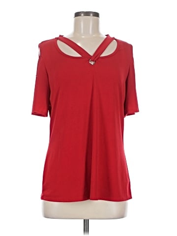 Espresso Short Sleeve Blouse (view 1)