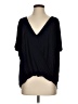 Double Zero Black 3/4 Sleeve Blouse Size S - photo 1